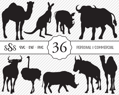 Safari Wildlife Super Bundle | Outdoor SVG SVG Texas Southern Cuts 