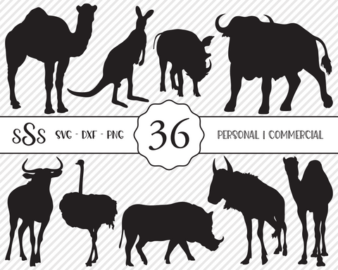 Safari Wildlife Super Bundle | Outdoor SVG SVG Texas Southern Cuts 