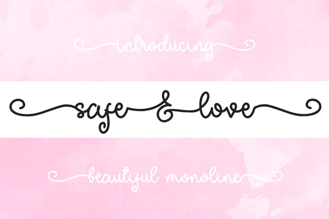 Safe Love Font Abo Daniel Studio 