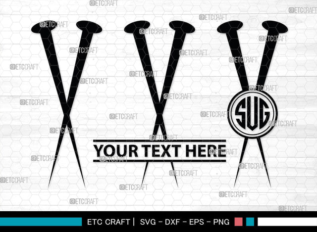 Safety Pin Monogram, Safety Pin Silhouette, Safety Pin SVG, Pin Svg, Open Safety Pin Svg, Closed Safety Pin Svg, SB00210 SVG ETC Craft 