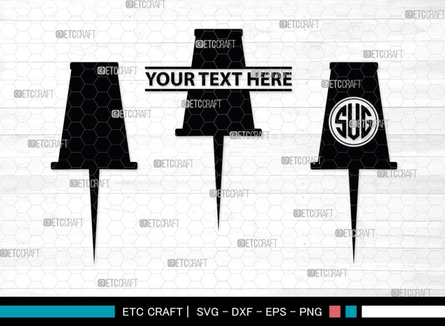 Safety Pin Monogram, Safety Pin Silhouette, Safety Pin SVG, Pin Svg, Open Safety Pin Svg, Closed Safety Pin Svg, SB00210 SVG ETC Craft 