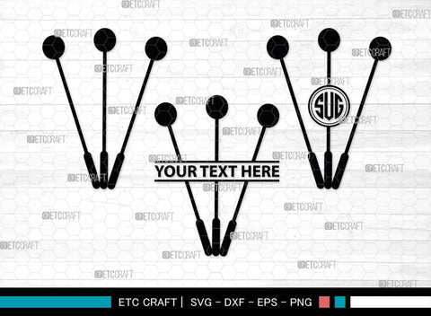 Safety Pin Monogram, Safety Pin Silhouette, Safety Pin SVG, Pin Svg, Open Safety Pin Svg, Closed Safety Pin Svg, SB00210 SVG ETC Craft 