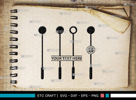 Safety Pin Monogram, Safety Pin Silhouette, Safety Pin SVG, Pin Svg, Open Safety Pin Svg, Closed Safety Pin Svg, SB00210 SVG ETC Craft 