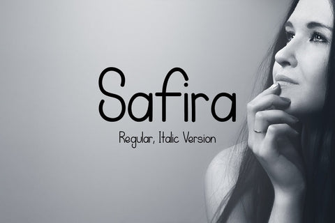 Safira Font zafrans studio 