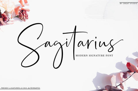 Sagitarius Font Font Great Studio 