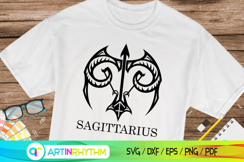 Sagittarius Zodiac sign svg SVG Artinrhythm shop 