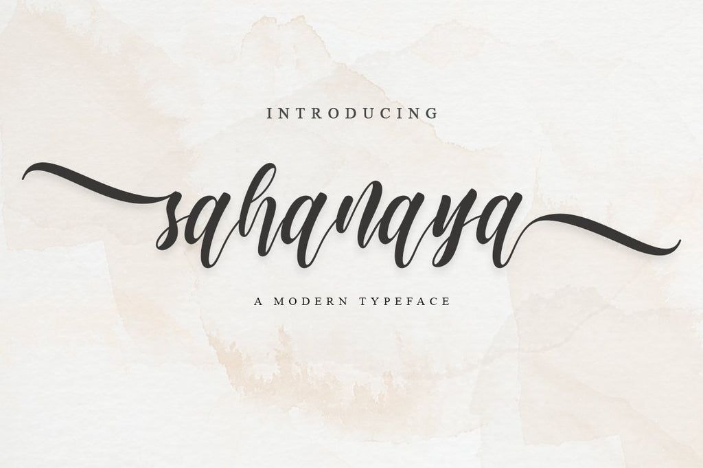 sahanaya script - So Fontsy