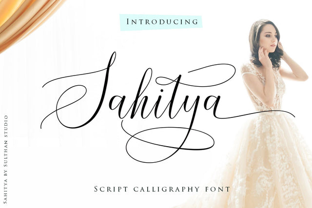 Sahitya Script Font Sulthan studio 