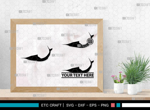 Sail Fish Monogram, Sail Fish Silhouette, Sail Fish SVG, Blue Marlin Svg, Marlin Svg, Swordfish Svg, Sea Fish Svg, SB00312 SVG ETC Craft 