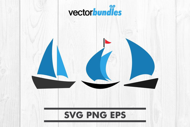 Sailboat clip art svg SVG vectorbundles 