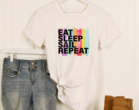 Sailing Sublimation Designs Bundle, 6 Sailing Quotes PNG Files, Born To Sail PNG, I'd Rather Be Sailing PNG, Life Is Better On The Sailboat PNG Sublimation HappyDesignStudio 