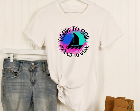 Sailing Sublimation Designs Bundle, 6 Sailing Quotes PNG Files, Born To Sail PNG, I'd Rather Be Sailing PNG, Life Is Better On The Sailboat PNG Sublimation HappyDesignStudio 