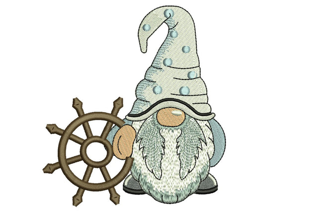 Sailor Gnome Embroidery Design, Summer Embroidery Designs Embroidery/Applique DESIGNS NextEmbroidery 