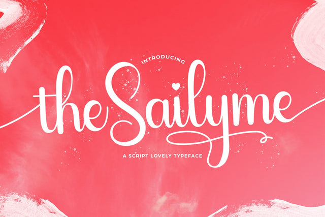 Sailyme - Lovely Script Font Font StringLabs 