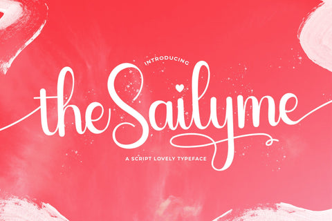 Sailyme - Lovely Script Font Font StringLabs 