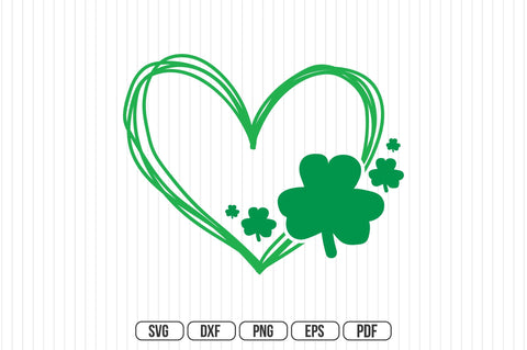 Saint Patrick's Day Heart SVG SVG shah alam 