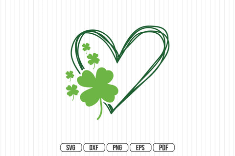 Saint Patrick's Day Heart SVG SVG shah alam 