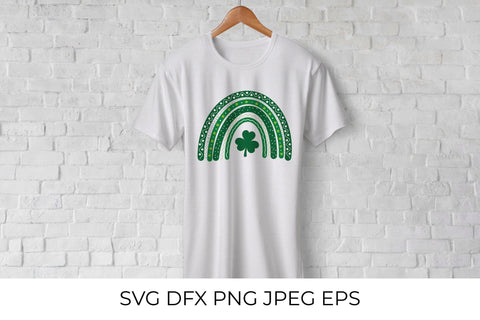 Saint Patricks Day rainbow SVG. Cute St. Patricks Day decorations SVG LaBelezoka 
