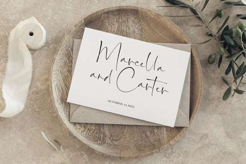 Saint Timothy - Modern Signature font Font Timur type 