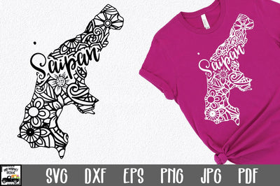 Saipan SVG File - Saipan Mandala Design SVG Old Market 