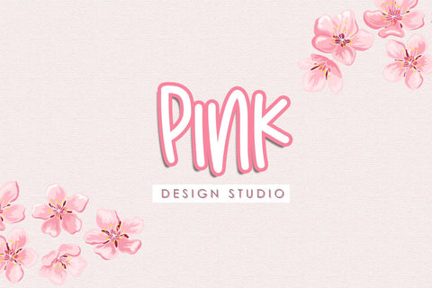 Sakura Blossom Font Dm Letter Studio 