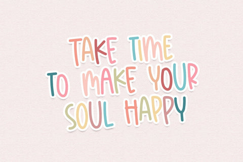 Sakura Blossom Font Dm Letter Studio 