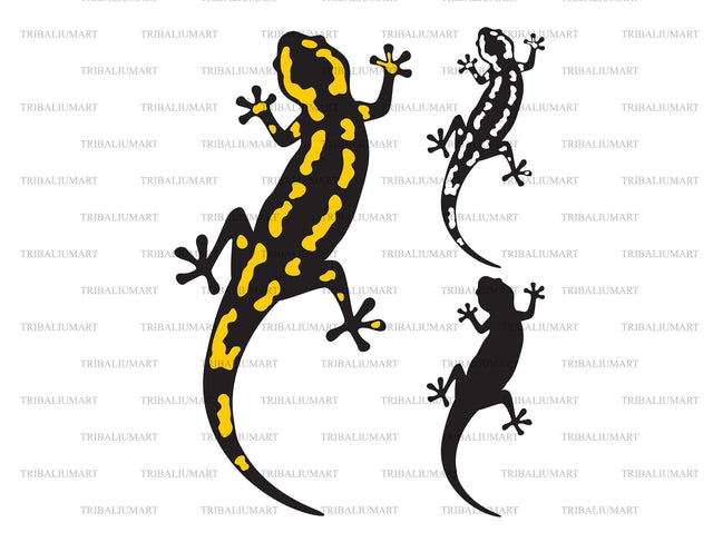 Salamander SVG TribaliumArtSF 