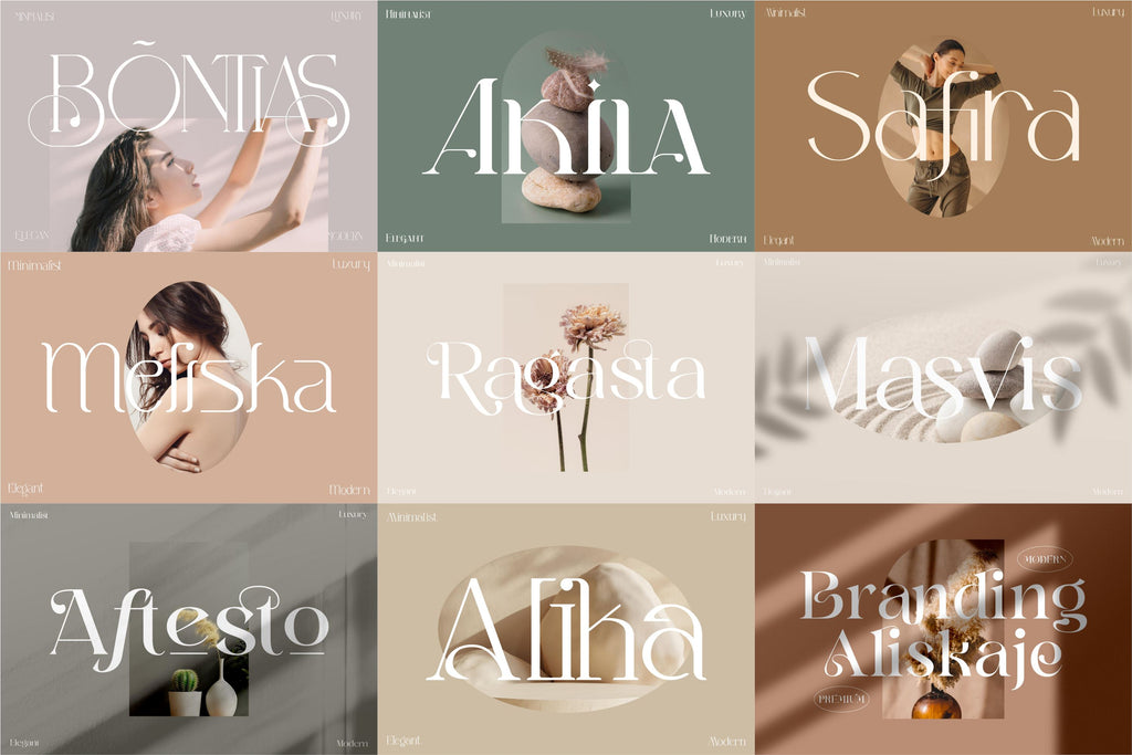 Sale! Mega Bundle 50 Modern And Classy Serif Font Bundle. - So Fontsy