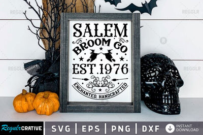 Salem broom co est SVG SVG Regulrcrative 
