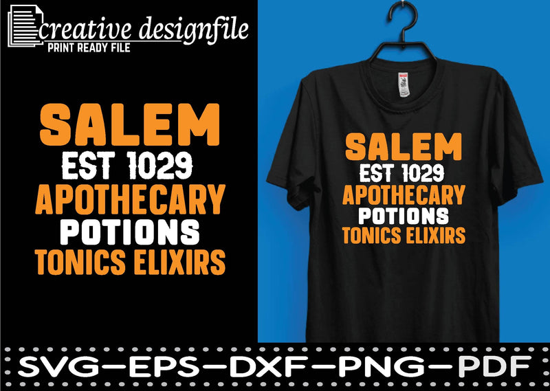 salem est 1029 apothecary potions tonics elixirs SVG farhad farhad 