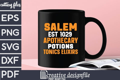 salem est 1029 apothecary potions tonics elixirs SVG farhad farhad 