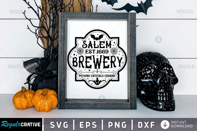 Salem est 1669 brewery SVG SVG Regulrcrative 