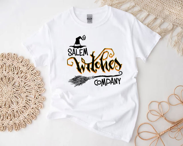 Salem Witch Company PNG, Halloween Tshirt PNG, Halloween Sublimation Design Downloads Sublimation BouDesign 
