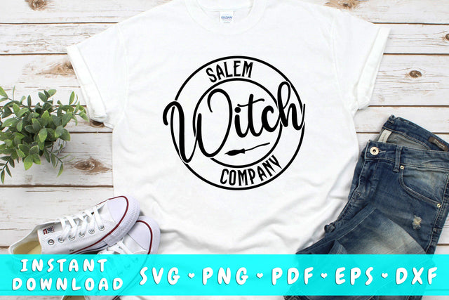 Salem Witch Company SVG SVG HappyDesignStudio 