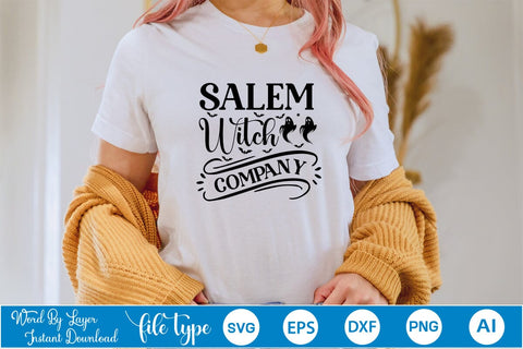 Salem Witch Company SVG SVGs,Quotes and Sayings,Food & Drink,On Sale, Print & Cut SVG DesignPlante 503 
