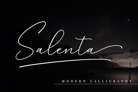Salenta Font Megatype 