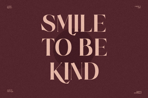 Salgesis Typeface Font Storytype Studio 