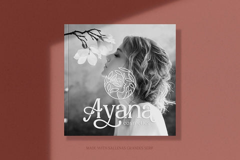 Sallenas Grandes|Elegant Serif Font Font studioalmeera 