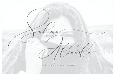 Salma Alianda - Elegant Font Font Fadeline Std. 