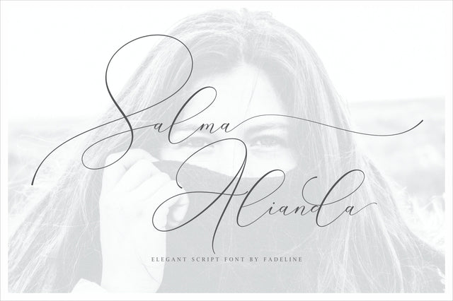 Salma Alianda - Elegant Font Font Fadeline Std. 