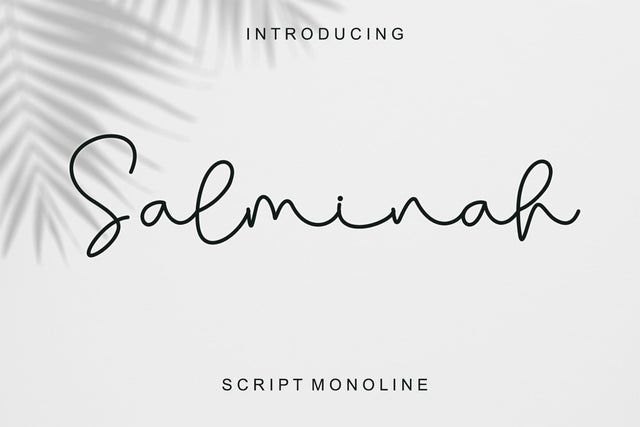 Salminah Font Afandi Studio 