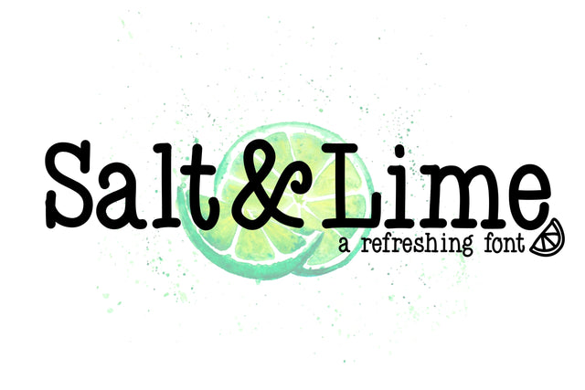 Salt and Lime Font Kitaleigh 
