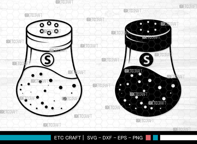 Salt And Pepper SVG, Salt And Pepper SVG, Salt Svg, Pepper Svg, Pepper Shaker Svg, Salt And Pepper Icon Svg, Salt And Pepper SVG ETC Craft 