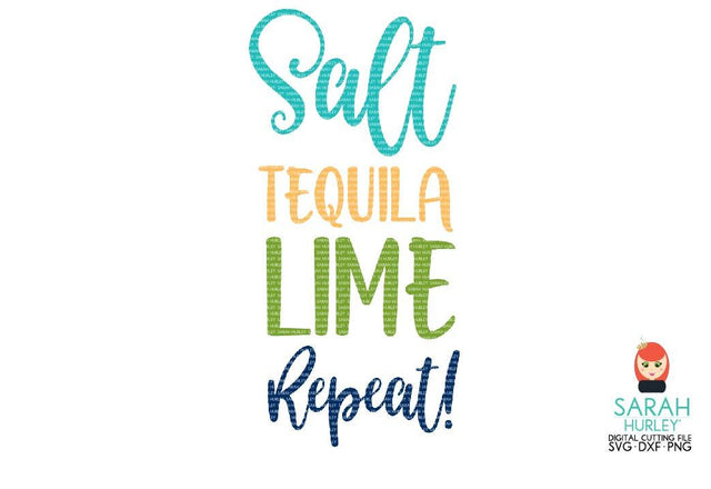 Salt Tequila Lime SVG Sarah Hurley 