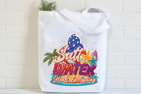 salt water heals everything Sublimation Rupkotha 