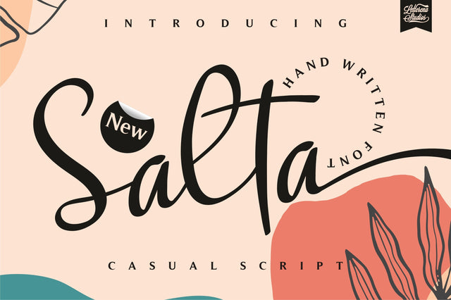 Salta Font Letterena Studios 