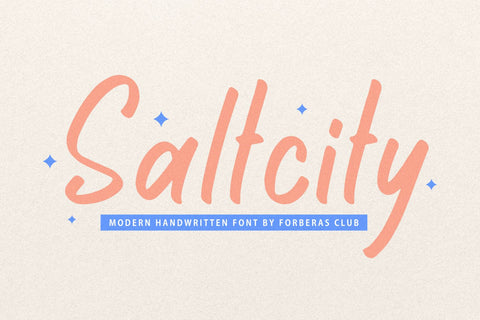 Saltcity Font Forberas 