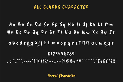 Salting Font twinletter 