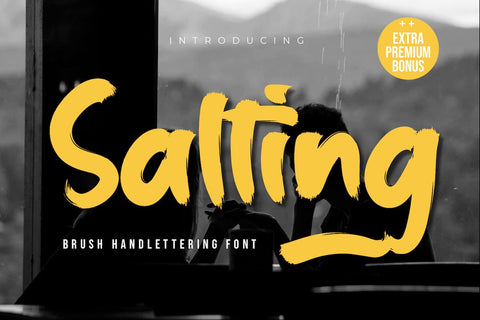 Salting Font twinletter 