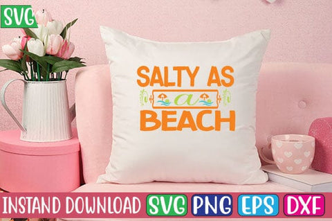 Salty As a Beach SVG Cut File SVG Studio Innate 